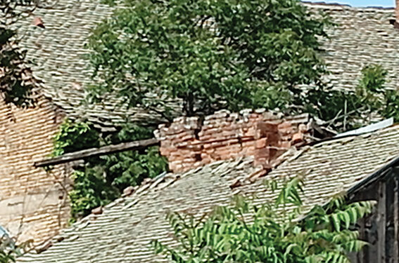 Ruine u centru grada