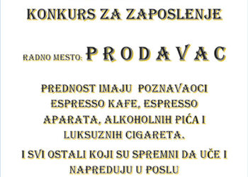 Konkurs za zaposlenje