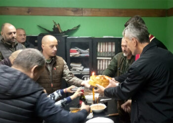 Lovci obeležili slavu