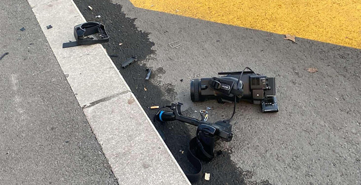 Nedopustivo nasilje nad ekipom N1 i nereagovanje policije na licu mesta