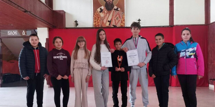 Uspeh učenika naše škole na matematičkom kupu