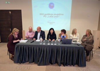 Trideseta godišnja skupština PU „Lokal pres“ u Kragujevcu
