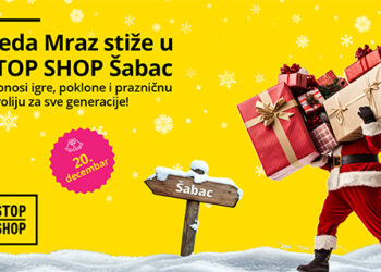 Deda Mraz ponovo u STOP SHOP ritejl parkovima!