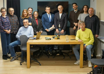 Predstavnici Stalne radne grupe za bezbednost novinara i Misije OEBS-a u Srbiji u poseti redakcji nedeljnika Radar (FOTO)