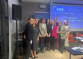 Dr Tatjana Marković – Topalović, (Srbija Centar) učestvovala je na Kongresu o bezbednosti Evropske narodne partije žena u Briselu