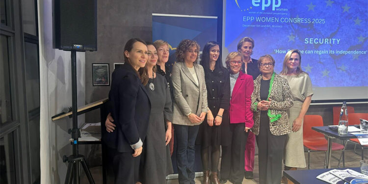 Dr Tatjana Marković – Topalović, (Srbija Centar) učestvovala je na Kongresu o bezbednosti Evropske narodne partije žena u Briselu