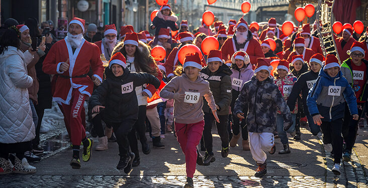 Humanitarna Trka Deda Mrazeva 27. decembra u Loznici