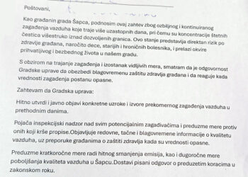 Građani traže od gradske vlasti da reaguje