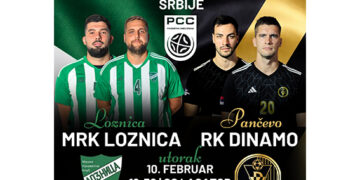MRK “Loznica” dočekuje Superligaša RK “Dinamo” iz Pančeva u četvrtfinalu Kupa Srbije