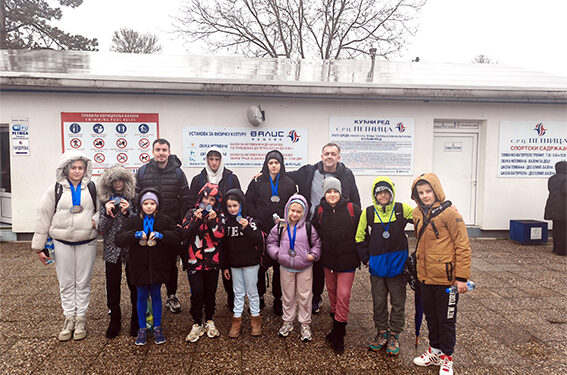 Dvadeset medalja “Delfina” u Valjevu 