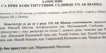 Bezakonje u Advokatskoj komori Šabac (2)