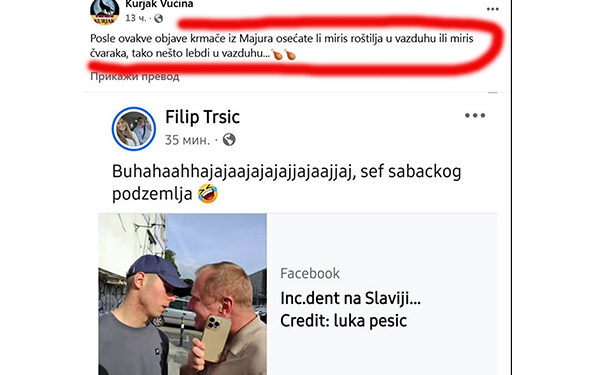 Opasni miris devedesetih ponovo se širi Šapcem
