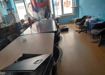 Obijene prostorije u Šapcu, ukraden hard disk